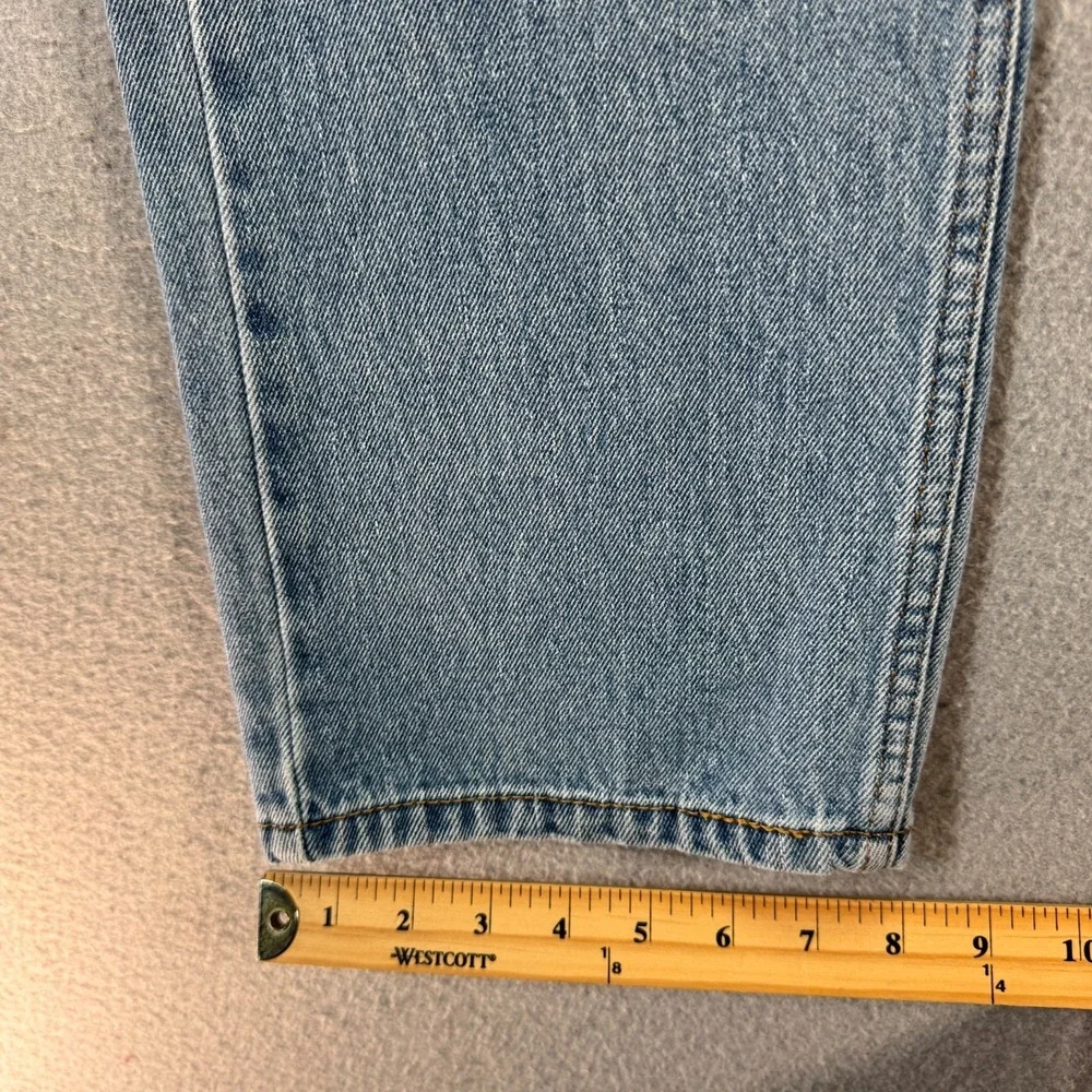 Vintage Levis 505 Jeans‎ Means 36x30 Straight Fit Blue Lightwash Denim Classic